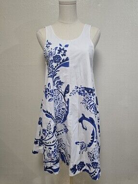 Anthropologie Maeve Sleeveless Swing Dress Size Small